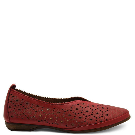 Neo VS1856 Red Womens Flat 