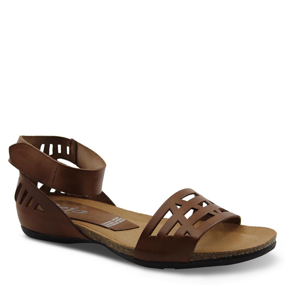 Zeta Palet Camel Womens Sandal