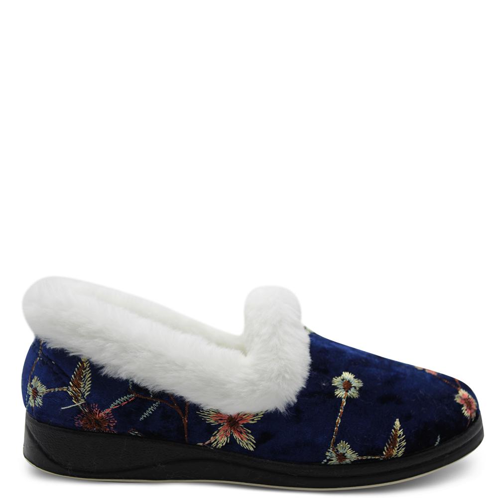 Panda Emille Blue Womens Slipper