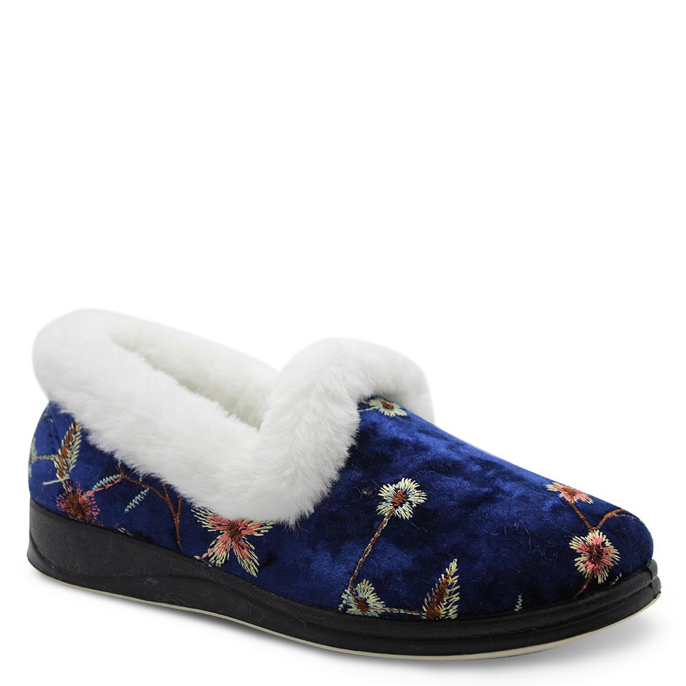 Panda Emille Blue Womens Slipper