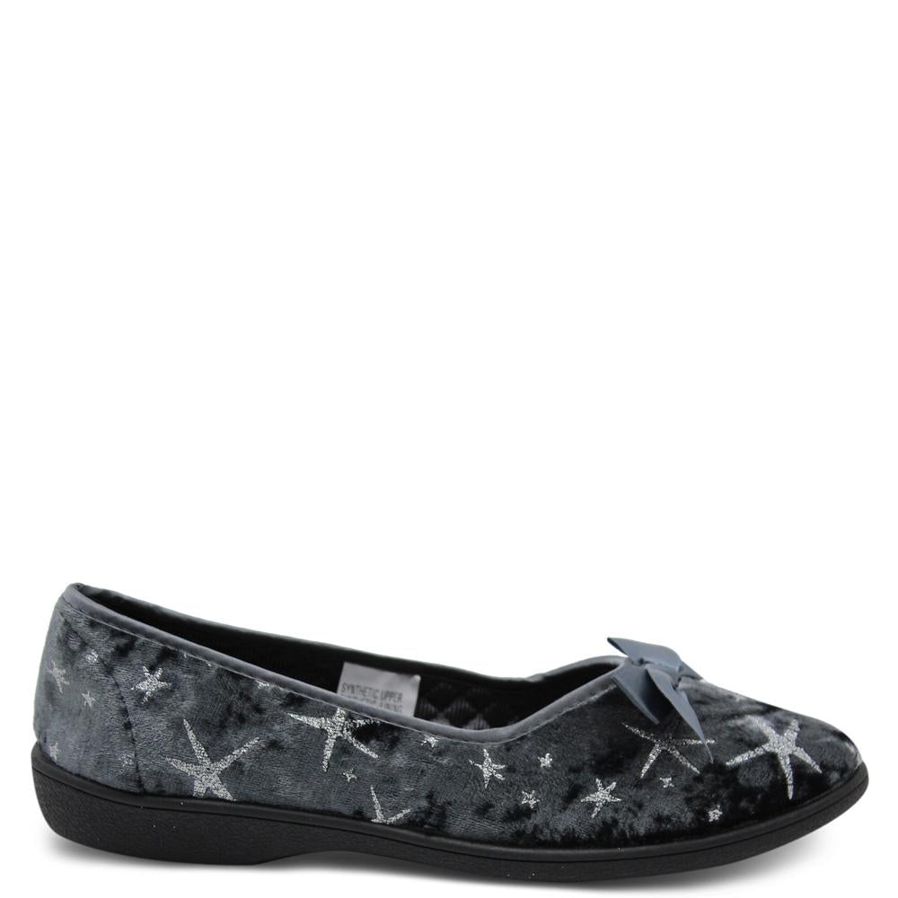 Panda Emilyn Grey Womens Slipper