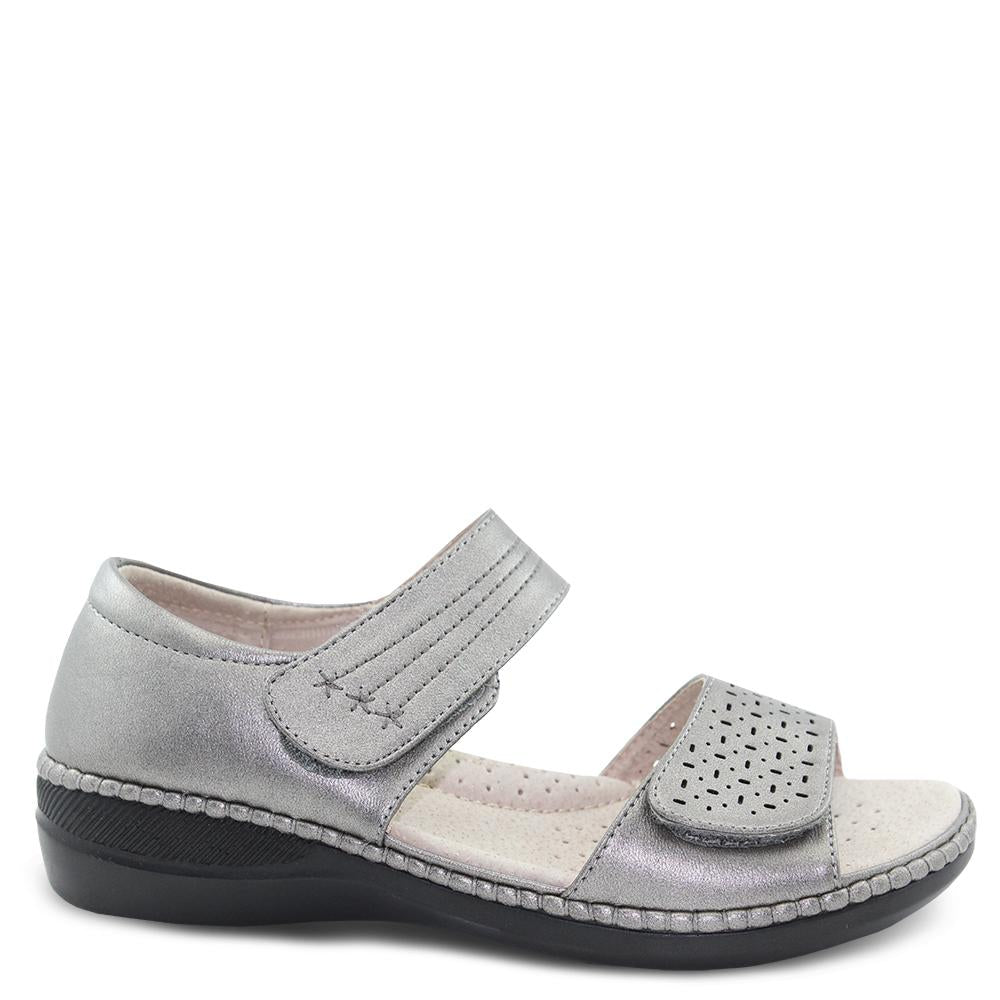 Comfort leisure Pepper Pewter Womens Sandal