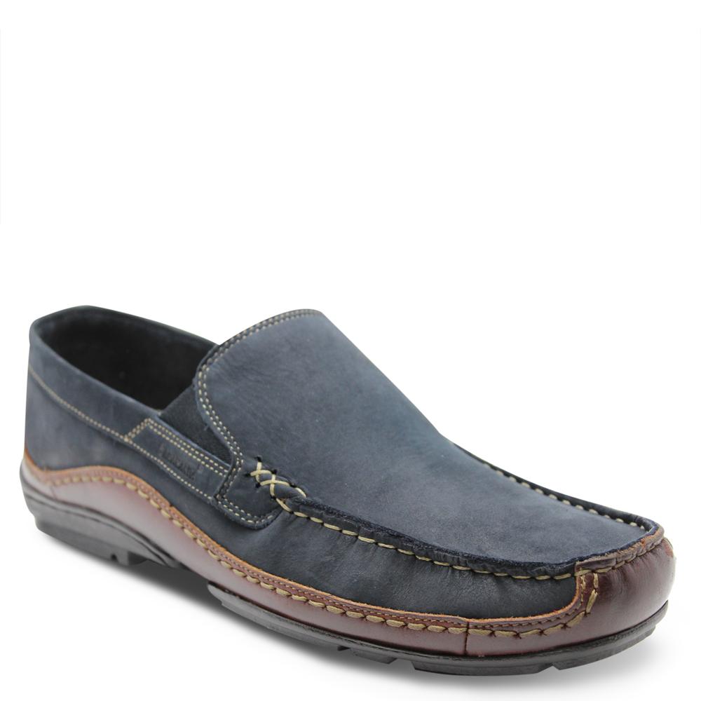 saramnda portland navy slip on
