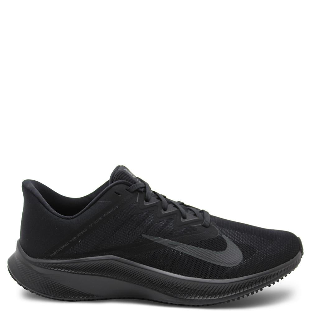 Nike Quest Black Grey Mens Runner