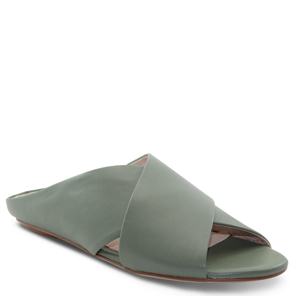 Walnut Rose Khaki Womens Slide