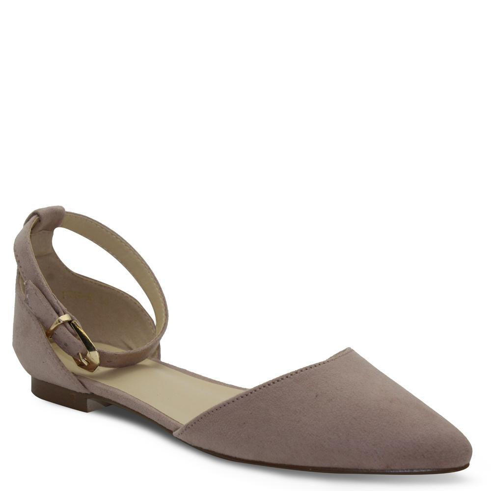 Verali Rukas Blush Womens Flat Sandal