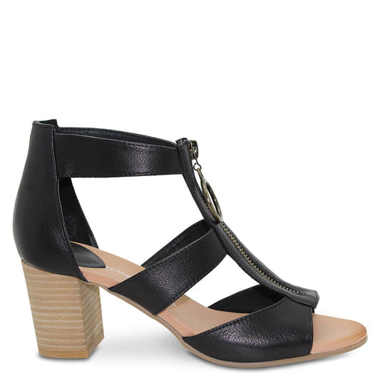 Django & Juliette Saritas Black Womens Sandal