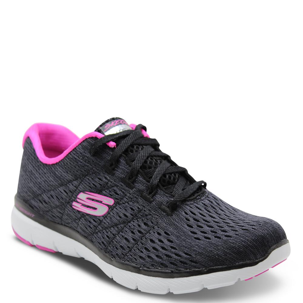 Skechers Satellites black/pink womens