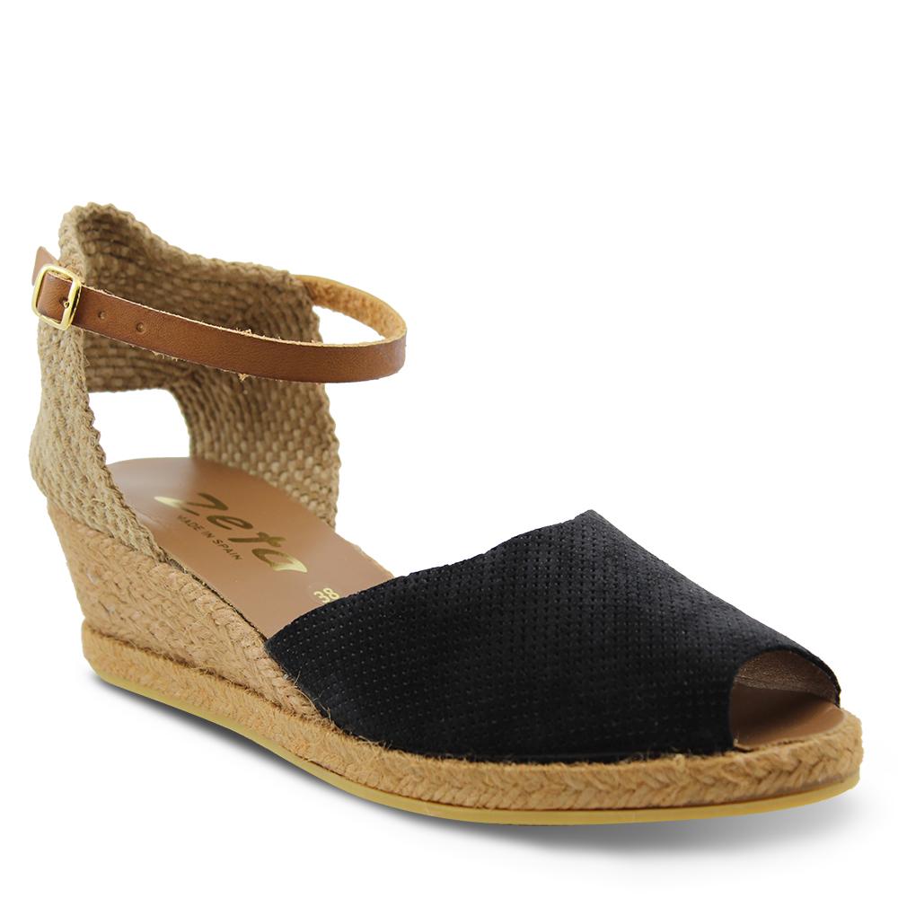 Zeta Sonni Negroni Womens Espadrille Wedge Sandal
