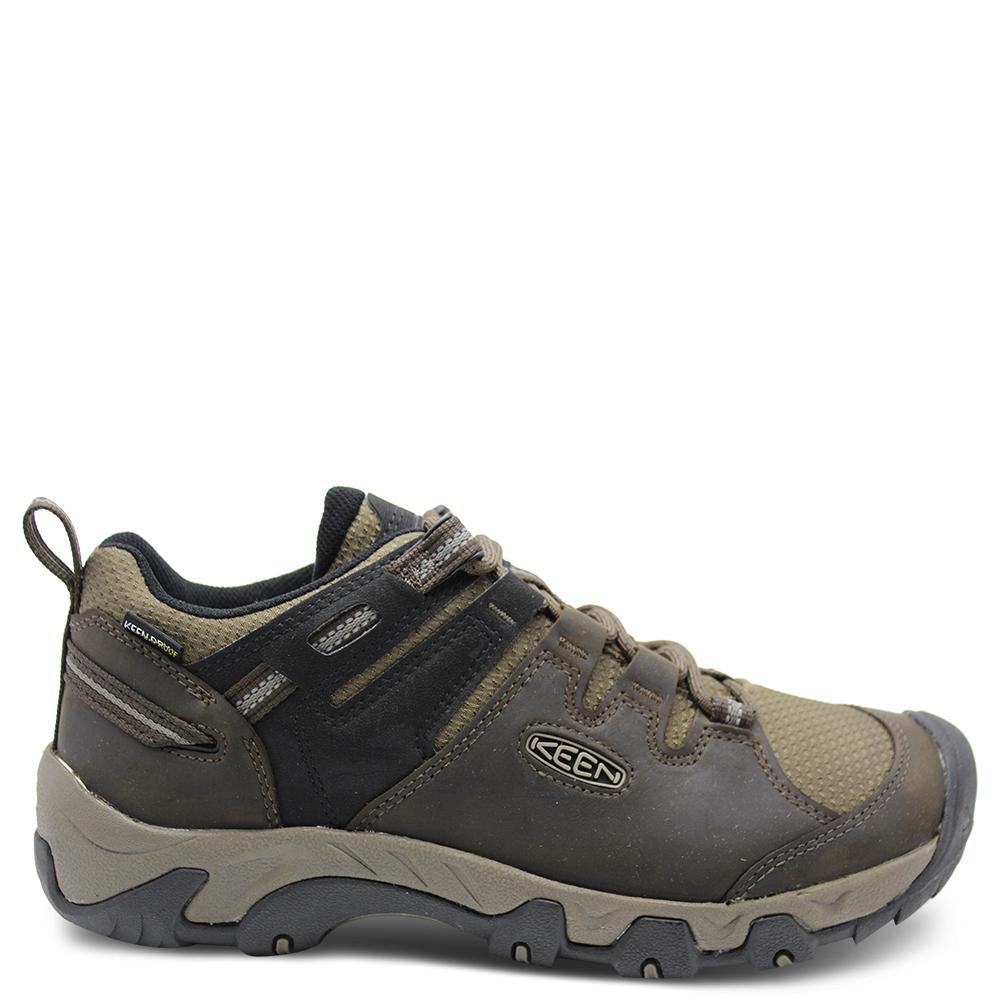 Keens Steen wp mens brindle shoe