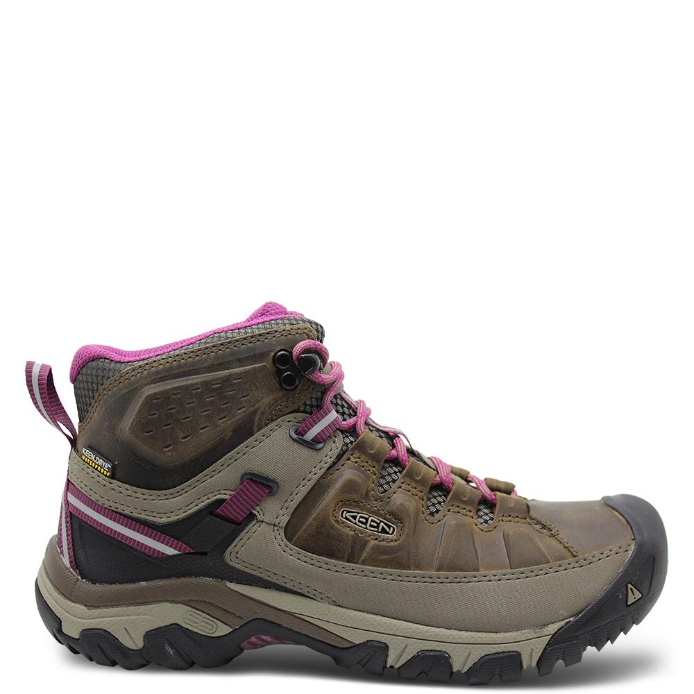 Keen Targhee Mid Womens Brown/Boysenberry Hiker