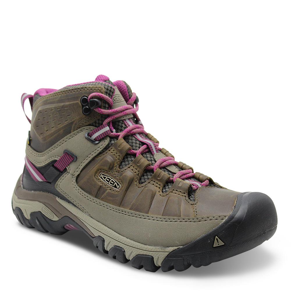 Keen Targhee Mid Womens Brown/Boysenberry Hiker