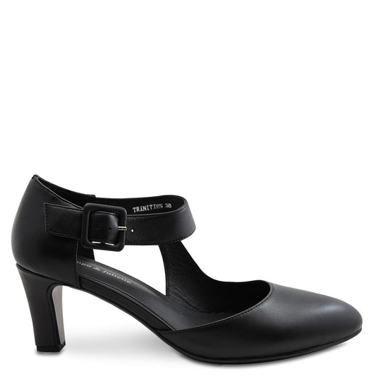 Django & Juliette Trinities Black Womens Heel