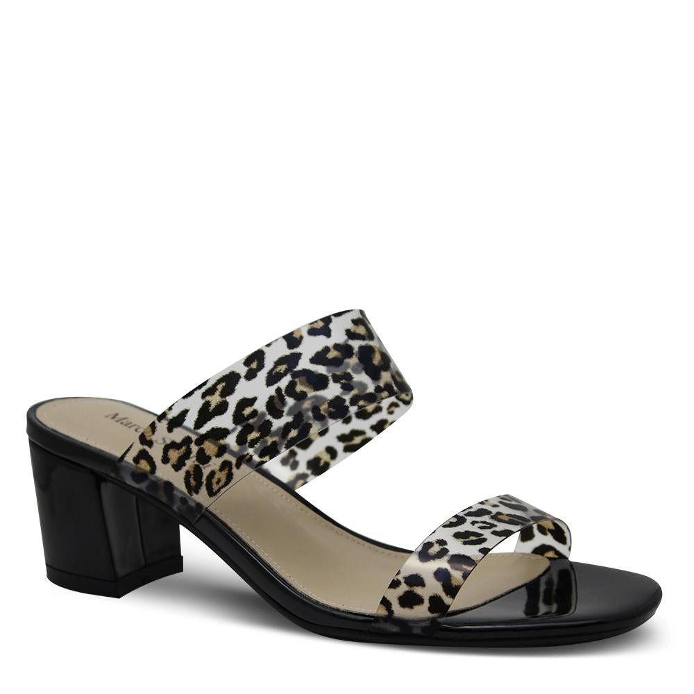 Marco Santini Velvet Womens Ocelot Slide