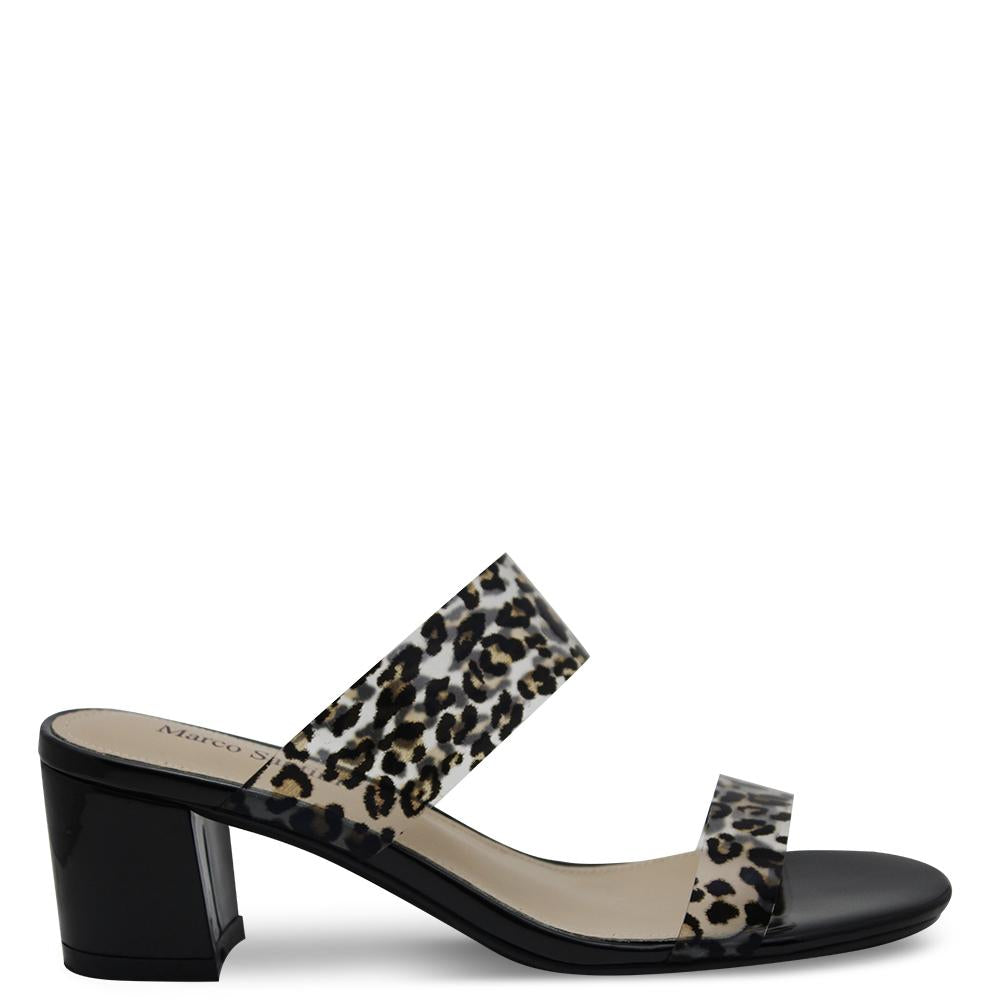 Marco Santini Velvet Womens Ocelot Slide