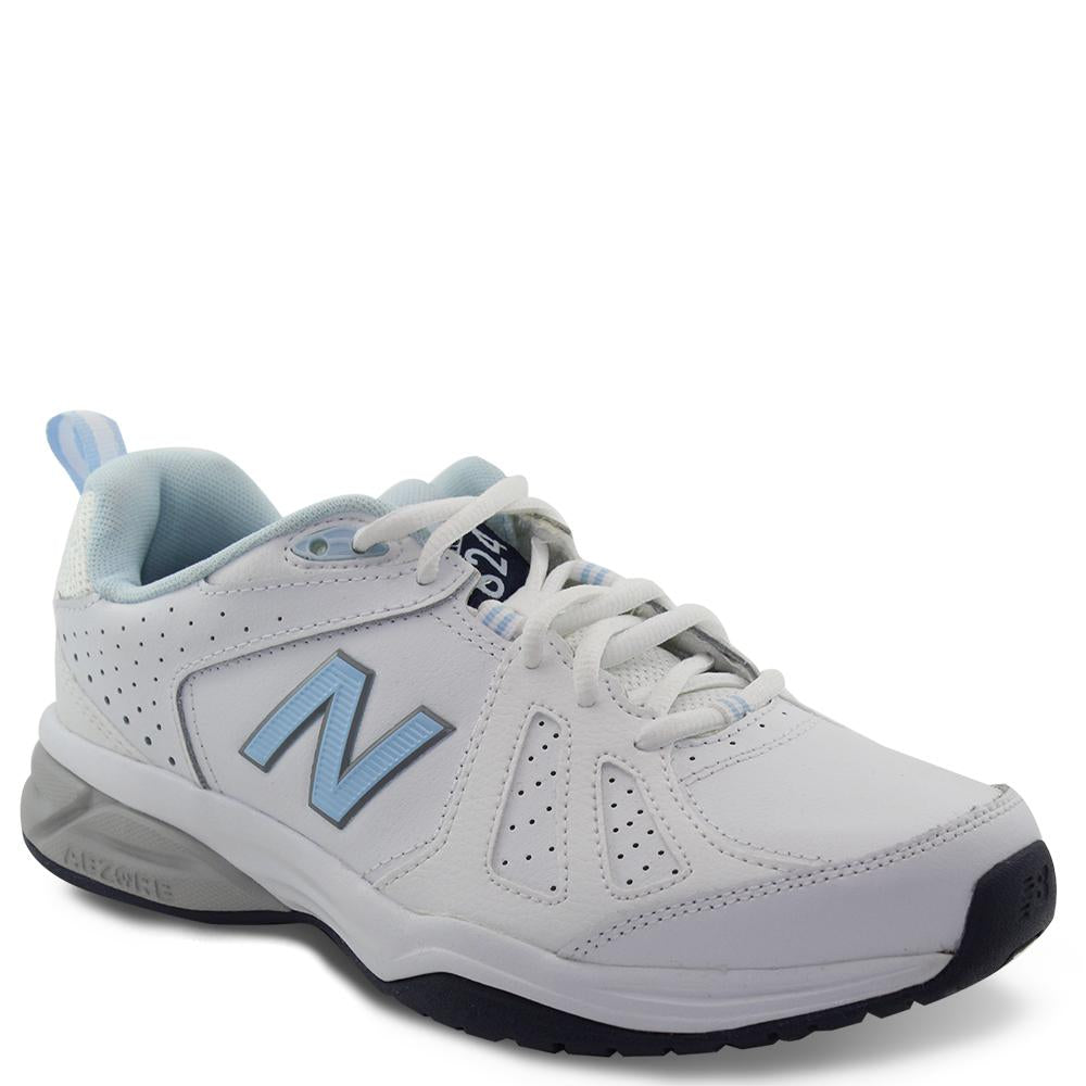 New Balance WX624 White/Navy Womens Jogger